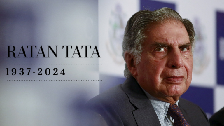 Ratan Tata (28 December 1937 – 9 October 2024): Visionary Business Leader